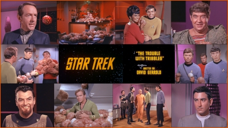 The Trouble With Tribbles Original Version - The Trouble With Tribbles, Spock, Tribbles, Kirk, Klingons