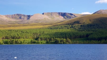 Loch Morlich - Scotland - loch morlich, scottish lochs, scenery, scottish highlands, scotland