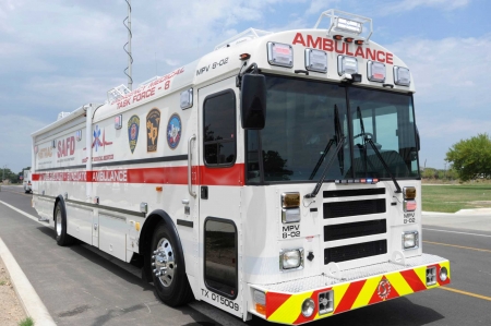 san antonio ambulance bus - bus, san, antonio, ambulance