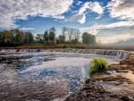 Waterfall in Latvia