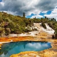 Hot Springs in New Zealand