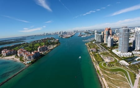 Miami - nature, urban, ocean, miami, atlantic