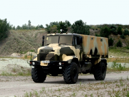 kraz 5233ve swat military police 4x4 apc truck