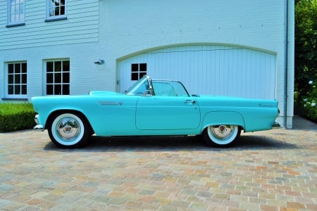 1955 Ford Thunderbird Convertible V8 Overdrive - v8, muscle, overdrive, car, old-timer, convertible, thunderbird, ford