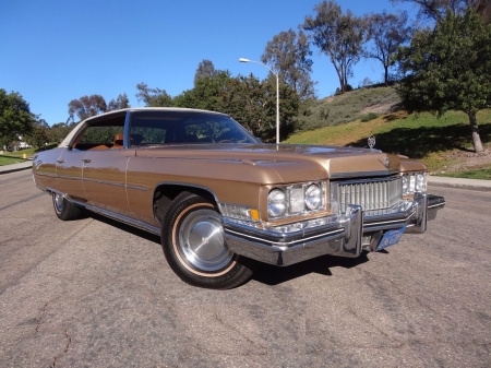 1973 Cadillac DeVille - old-timer, car, cadillac, deville