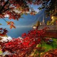 Hallstatt in autumn