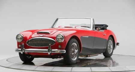 1963 Austin-Healey 3000 MK II Roadster I6 4 Speed Manual - red, 3000, old-timer, sports, car, austin-healey, roadster, mkii