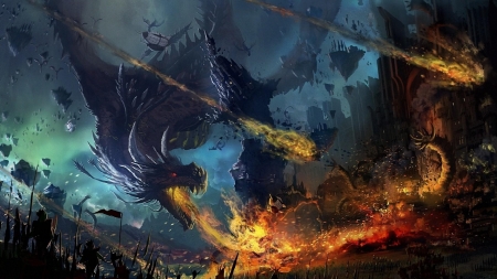 dragon battle