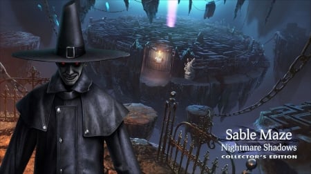 Sable Maze 7 - Nightmare Shadows01 - fun, puzzle, hidden object, cool, video games