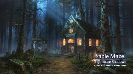 Sable Maze 7 - Nightmare Shadows09 - fun, puzzle, hidden object, cool, video games