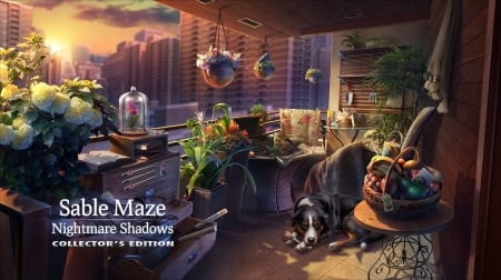 Sable Maze 7 - Nightmare Shadows10 - fun, puzzle, hidden object, cool, video games