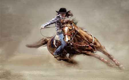 Ride The Storm . . - girls, women, style, fun, female, cowgirl, boots, hats, outdoors, rodeo, brunettes, western, horses, ranch