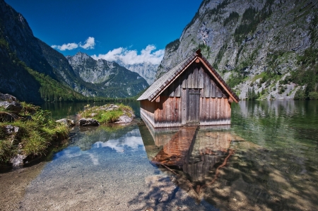 Lake Obersee, Berchtesgaden, Germany