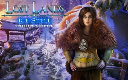 Lost Lands 5 - Ice Spell02 - fun, puzzle, hidden object, cool, video games