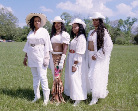 Cowgirls In White - Female, People, Cowgirls, Models, White, Hats