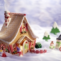 gingerbread winter wonderland