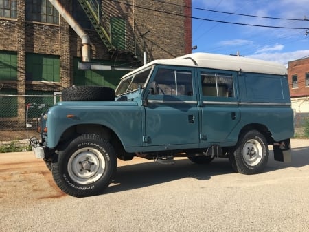 1973 Land Rover 109 Series III Diesel Dormobile - diesel, land rover, car, dormobile, old-timer, 109, series iii