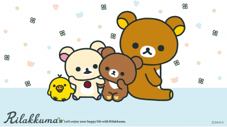 Rilakkuma - san-x, bear, cartoon, rilakkuma, animal