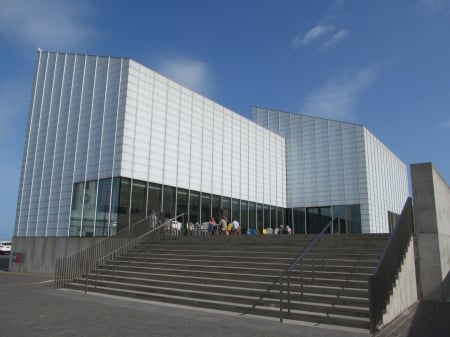 Turner Gallery - modern, art, galleries, margate, architecture