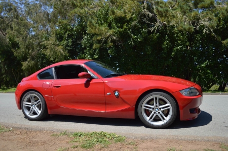 2007 BMW Z4M Coupe - sports, coupe, car, red, z4m, bmw