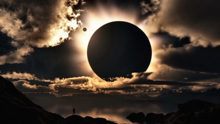 Eclipse of the Sun FC - eclipse, wide screen, photography, beautiful, sun, high quality, photo, space