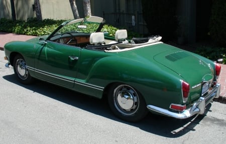 VW Karmann Ghia Cabriolet - sports, cabriolet, car, old-timer, volkswagen, karmann ghia