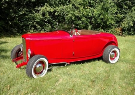 1932 Ford Roadster Replica by Speedway - Car, Ford, Red, Speedway, Old-Timer, Roadster, Replica