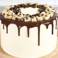 cookie dough cake