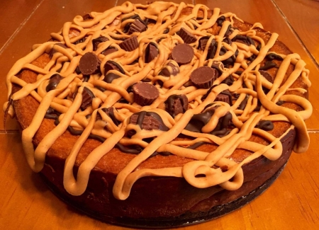 peanut butter drizzle cheesecake - fun, food, yummy, entertainment, cake, cool