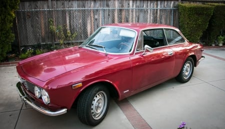 1974 Alfa Romeo GTV - Car, Red, Alfa Romeo, Sports, Old-Timer, GTV