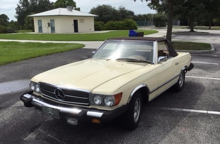 1975 Mercedes-Benz 450SL Convertible - sports, car, old-timer, benz, convertible, 450sl, mercedes