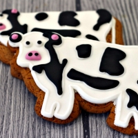 Gingerbread Cows