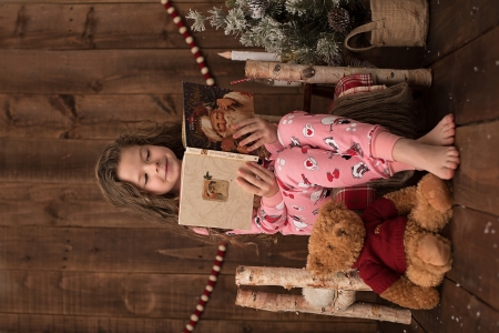 Little girl - princess, fun, people, hair, studio, belle, book, sightly, white, face, childhood, fair, little, bonny, adorable, wallpaper, child, beautiful, pink, sweet, teddy, feet, beauty, nice, photography, read, pretty, baby, cute, sit, kid, dainty, girl, seat, bear, lovely, pure, comely, desktopnexus, smile, blonde