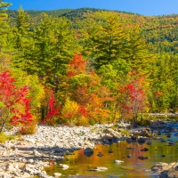 Fall in the White Mountains of New Hampshire