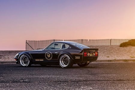 1974-Datsun-260Z - classic, decals, black, 1974