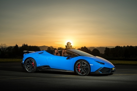 2017 Lamborghini Huraca - Super Sport, Lambo, 2017, Blue