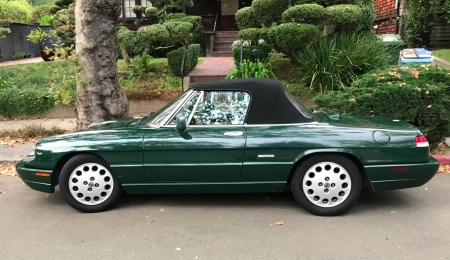 1991 Alfa Romeo Spider Veloce Cabriolet 5-Speed - sports, cabriolet, car, spider, 5-speed, young-timer, veloce, alfa romeo