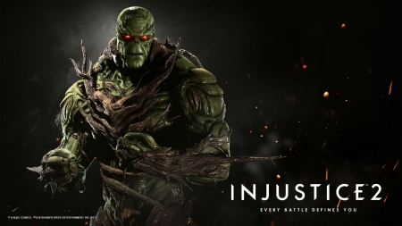 Injustice 2 Swamp Thing - collector, books, video games, animes, artbooks