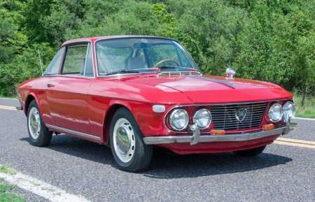 1965 Lancia Fulvia Rallye Coupe 1.3 - sports, lancia, rallye, coupe, car, red, old-timer, fulvia