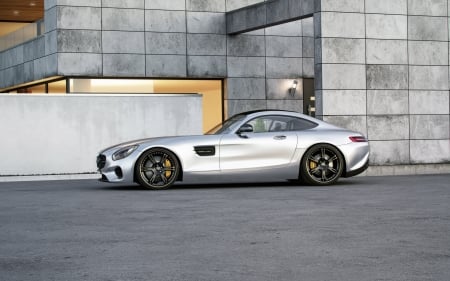 2017 Mercedes-Benz AMG GT-S Coupe - white, gts, coupe, amg, 2017, mercedes benz