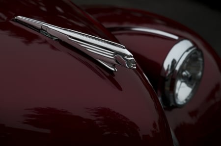 Vintage Car - car, vintage, hood, classic, ornament, Vintage Car