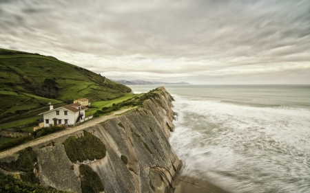 Houses on Cliff