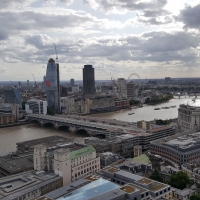 View from the top of St. Paul Cathedral, London