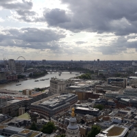 View from the top of St. Paul Cathedral, London
