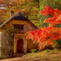 Stourhead gardens, Wiltshire, England