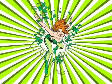 Poison Ivy - villains, comics, dc comics, poison ivy, superheroes