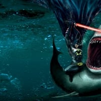 batman verses shark