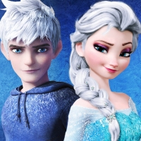 Jack Frost and Elsa