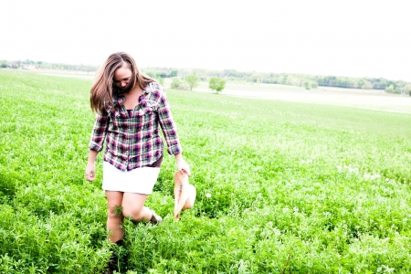 Ranch Work . . - style, girls, western, women, models, hats, ranch, outdoors, brunettes, cowgirl, fun, female, boots, fashion