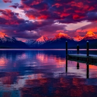 Lake MacDonald, Glacier National Park, Montana